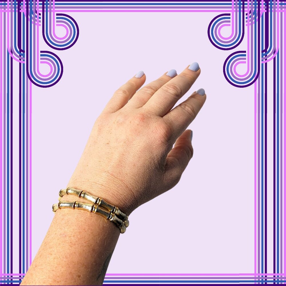 Vintage Gold-Plated, Silver-Filled, Signed Vendôme Bracelet. VGUC.√